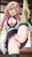 demon slayer mitsuri x obanai sex - A Static That Took the Long Way Back - AI generated portrait image in 1080x1920 resolution by @anon