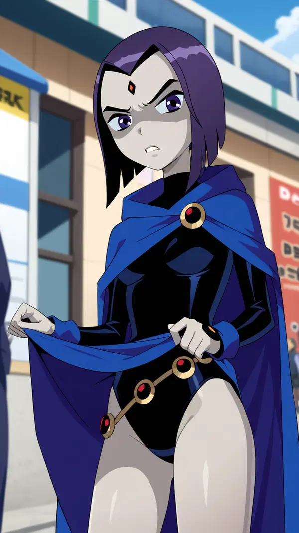 teen titans raven rule 34 - My Fire in the Darkest Hour - AI generated portrait image in 1080x1920 resolution by @anon
