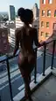 ebony ass rimming - Where Need and Hunger Collide - AI generated portrait image in 1080x1920 resolution by @anon