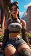 fortnite dance xxx - The Current That Outran the Morning - AI generated portrait image in 1080x1920 resolution by @anon