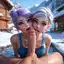 naked disney ai - The Shape Whisper Takes at Night - AI generated square image in 1080x1080 resolution by Anonymous Creator