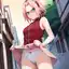 sakura haruno hentai gif - The Pressure That Opened in Shadow - AI generated square image in 1080x1080 resolution by Anonymous Creator