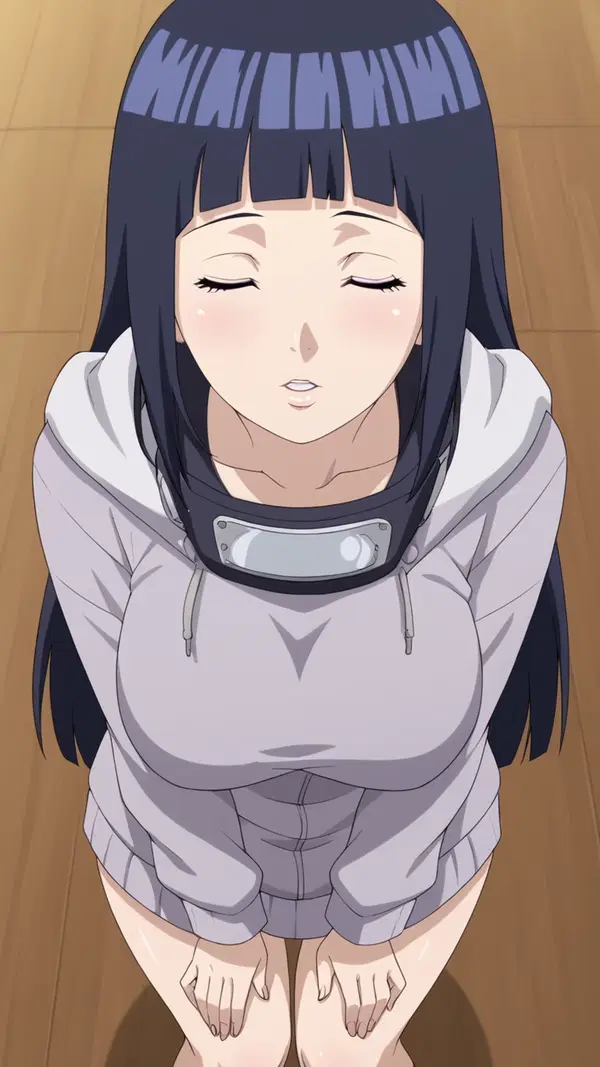 naruto hinata r34 - The Midnight That Turned Softly Dangerous - AI generated portrait image in 1080x1920 resolution by @anon