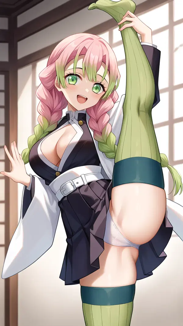 demon slayer hentai gallery - A Restlessness That Cut Through Silence - AI generated portrait image in 1080x1920 resolution by @anon