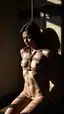 asian sexy xxx - A Longing That Turned Softly Dangerous - AI generated portrait image in 1080x1920 resolution by @anon
