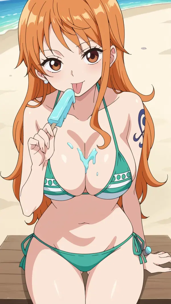 truyện hentai one piece - A Shadow That Turned Want Into Weather - AI generated portrait image in 1080x1920 resolution by @anon