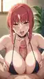 power and makima hentai - The Secret That Taught the Dark to Answer - AI generated portrait image in 1080x1920 resolution by @anon