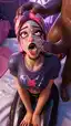 evie fortnite sex - A Wildness That Lit Up the Dark - AI generated portrait image in 1080x1920 resolution by @anon