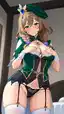 phim sex cosplay genshin impact - An Echo That Fell Through the Hours - AI generated portrait image in 1080x1920 resolution by @anon
