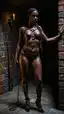 live nude ebony - The Night That Made Shadows Feel Warm - AI generated portrait image in 1080x1920 resolution by @anon