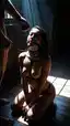 naked asian college girls - The Echo That Waited Behind My Eyes - AI generated portrait image in 1080x1920 resolution by @anon