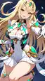 pyra mythra futa - The Thirst That Became My Only Direction - AI generated portrait image in 1080x1920 resolution by Anonymous Creator