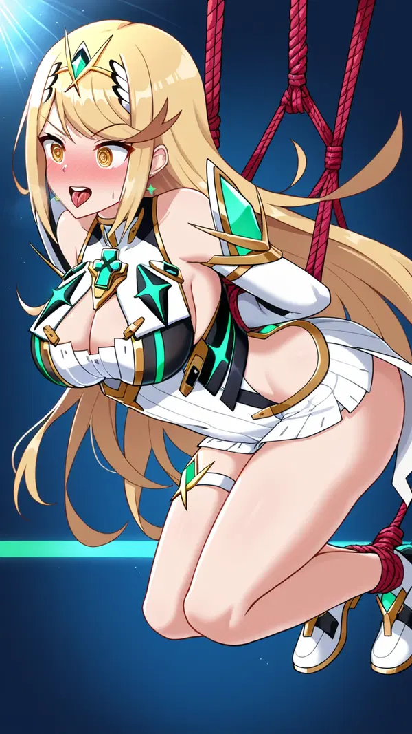 mythra nude - A Wildness That Followed Me Home - AI generated portrait image in 1080x1920 resolution by @anon