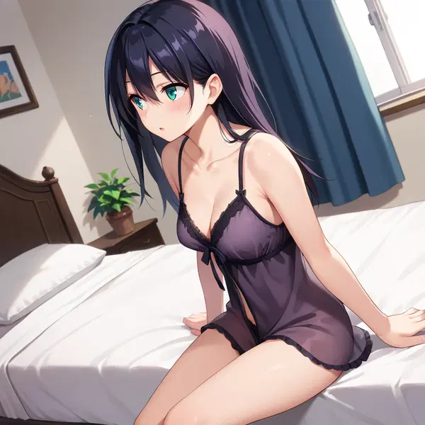 nemuri kayama hot - A Spell That Lit Up the Dark - AI generated square image in 1080x1080 resolution by Anonymous Creator
