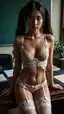 ai nude asian girl - A Memory Burning Like Velvet - AI generated portrait image in 1080x1920 resolution by @anon