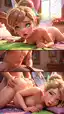 tatted fairy nude - The Danger That Taught the Dark to Answer - AI generated portrait image in 1080x1920 resolution by @anon