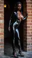 big booty ebony tranny - When the Dark Calls It Edge - AI generated portrait image in 1080x1920 resolution by @anon