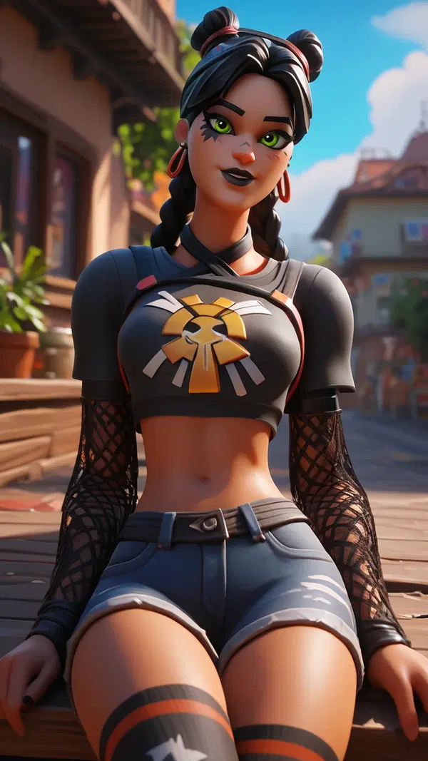 rule 34 chun li fortnite - A Room Filled With Surrender - AI generated portrait image in 1080x1920 resolution by @anon