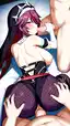 genshin impact rosaria fanart - A Room Filled With Spark - AI generated portrait image in 1080x1920 resolution by @anon
