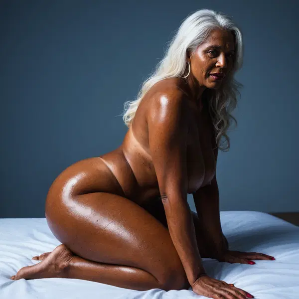 short blonde hair milf - A Flame That Took the Long Way Back - AI generated square image in 1080x1080 resolution by @anon