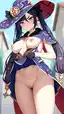genshin impact mona feet - No Map for This Darkness - AI generated portrait image in 1080x1920 resolution by @anon