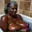 black milf bikini - A Friction That Stayed Beneath My Skin - AI generated square image in 1080x1080 resolution by @anon