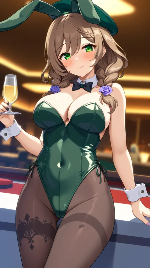 genshin impact girl r34 - The Pull That Left a Mark - AI generated portrait image in 1080x1920 resolution by Anonymous Creator