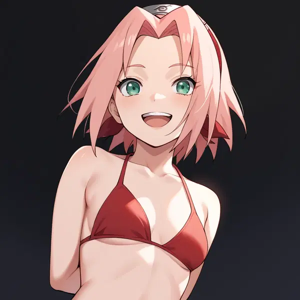 naruto x sakura porn - Pleasure Beyond Every Limit - AI generated square image in 1080x1080 resolution by @anon