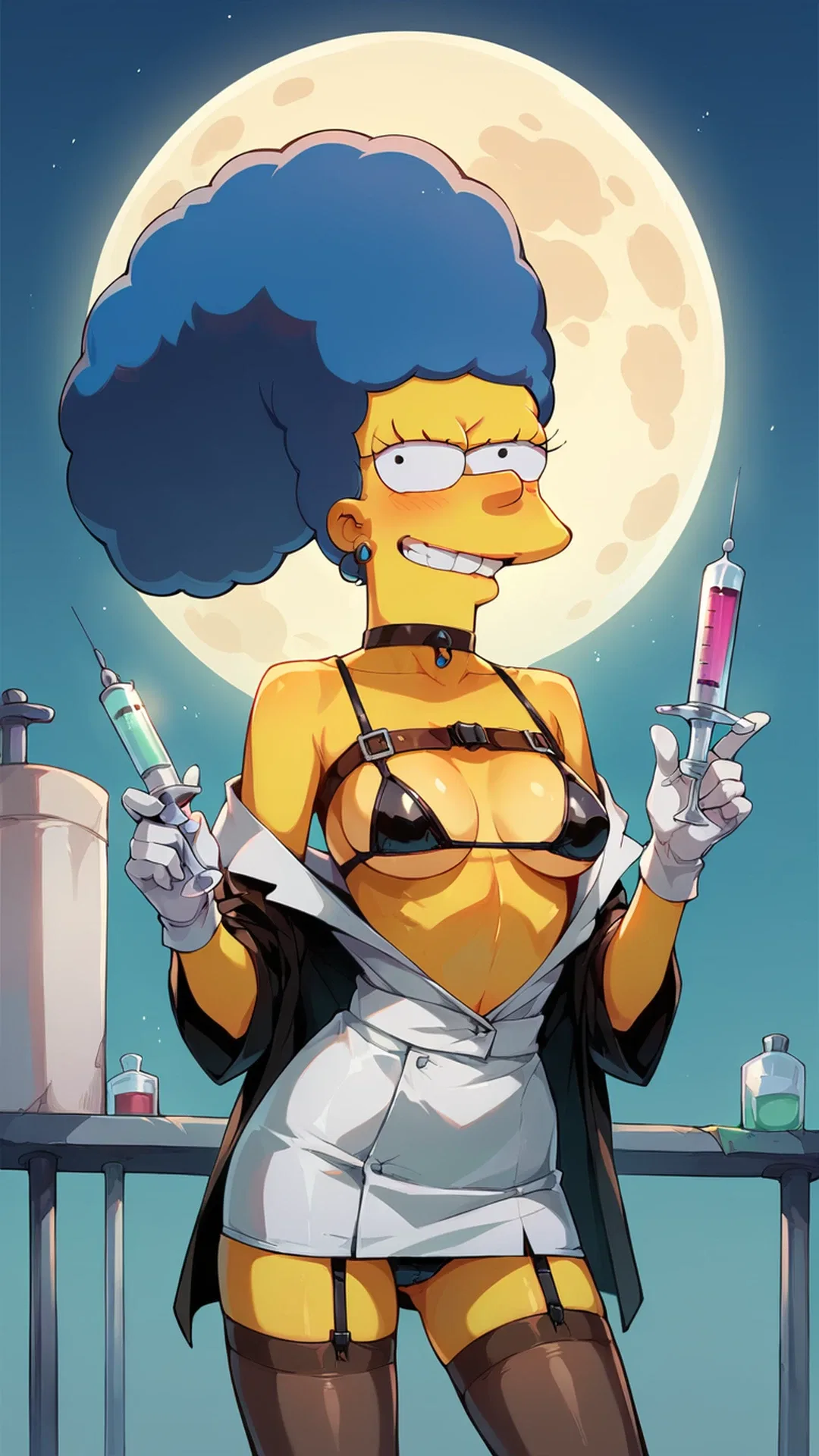 los simpsons porn comic - The Glow That Wrote Itself in Smoke