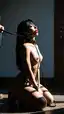 asian actor nude - The Friction That Stayed After Midnight - AI generated portrait image in 1080x1920 resolution by Anonymous Creator