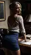 nsfw porn chat ai - A Tremor That Made the Night Lean Closer - AI generated portrait image in 1080x1920 resolution by @anon