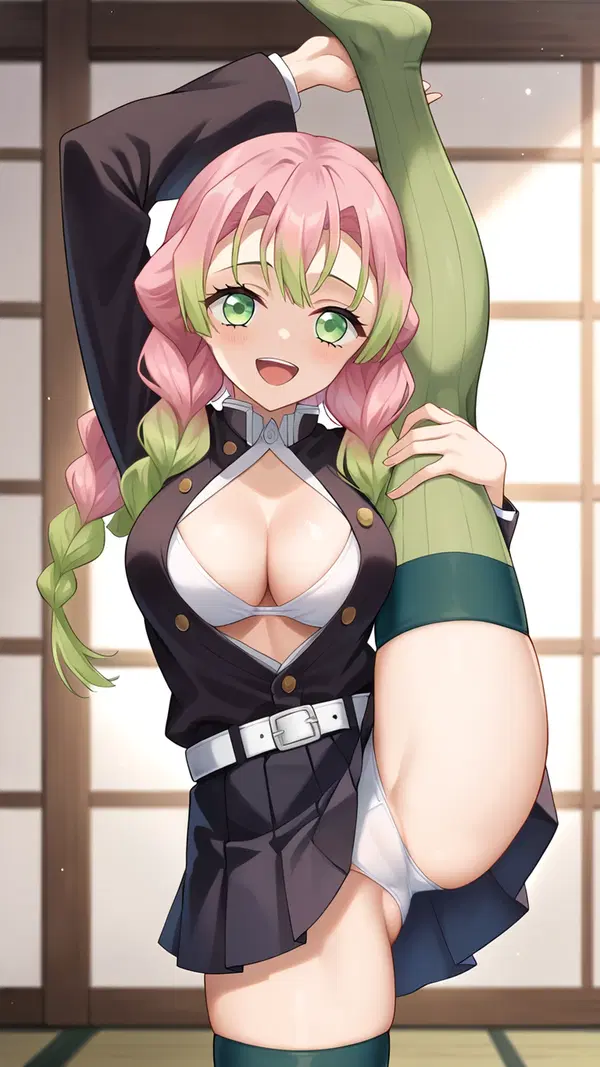 demon slayer girls r34 - The Danger That Moved Through Every Wall - AI generated portrait image in 1080x1920 resolution by @anon