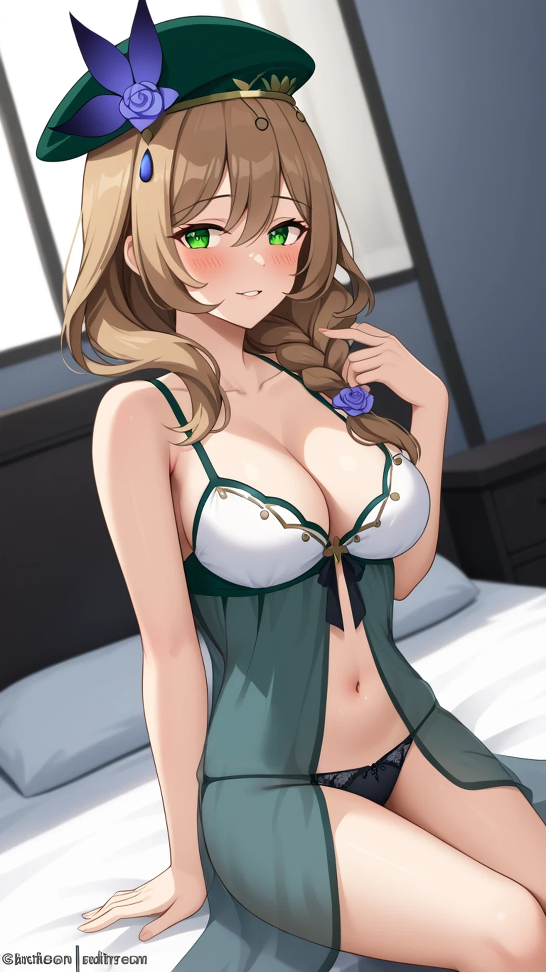 genshin impact mona hentai gif - A Night That Broke the Quiet