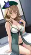 genshin impact mona hentai gif - A Night That Broke the Quiet - AI generated portrait image in 1080x1920 resolution by @anon