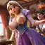 princess vr porn - The Danger That Pressed Against the Dark - AI generated square image in 1080x1080 resolution by @anon