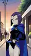 raven animated porn - A Need That Felt Too Close to Name - AI generated portrait image in 1080x1920 resolution by @anon