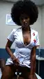 ebony latina xxx - A Current That Taught the Dark to Answer - AI generated portrait image in 1080x1920 resolution by Anonymous Creator