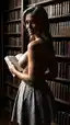 girls chat porn - A Tremor That Made the Night Lean Closer - AI generated portrait image in 1080x1920 resolution by @anon