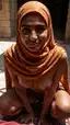 arab ladies porn - When the Dark Feels Like Home - AI generated portrait image in 1080x1920 resolution by Anonymous Creator