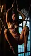 asian theodora porn - A Flame That Cut Through Silence - AI generated portrait image in 1080x1920 resolution by Anonymous Creator