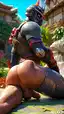 fortnite loserfruit porn - A Darkness That Learned My Name - AI generated portrait image in 1080x1920 resolution by @anon