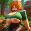 minecraft ellie nude - A Depth That Pulled Me Under - AI generated square image in 1080x1080 resolution by @anon