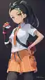 pokemon nemona - The Edge That Left a Mark - AI generated portrait image in 1080x1920 resolution by @anon