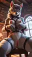 Furry Ai - The Dark Learned This Magnet - AI generated portrait image in 1080x1920 resolution by @anon