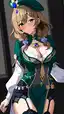 genshin impact porn keqing - The Echo That Breathed Under the Surface - AI generated portrait image in 1080x1920 resolution by @anon