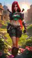 league of legends bdsm porn - The Promise That Left a Mark - AI generated portrait image in 1080x1920 resolution by Anonymous Creator