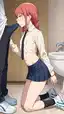 power x makima hentai - The Depth That Held the Door Open - AI generated portrait image in 1080x1920 resolution by @anon