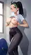 olivia pokemon porn - The Glow That Asked for Nothing Back - AI generated portrait image in 1080x1920 resolution by @anon