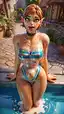 fortnite demi porn - The Echo That Pulled Me Under - AI generated portrait image in 1080x1920 resolution by @anon