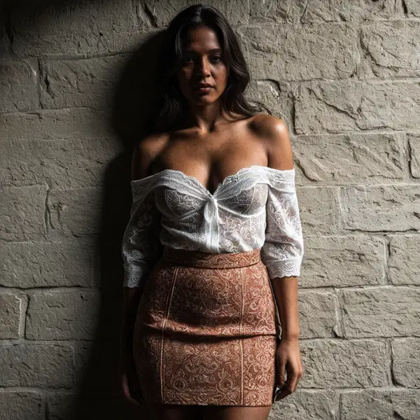 ai big naked tits - The Spark That Burned Past the Warning - AI generated square image in 1080x1080 resolution by @anon